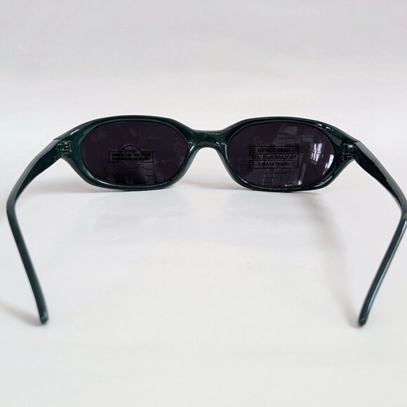NWT Vintage 90's PC Rectangle Sport Wrap Sunglasses (S. Green) - Picture 4 of 5